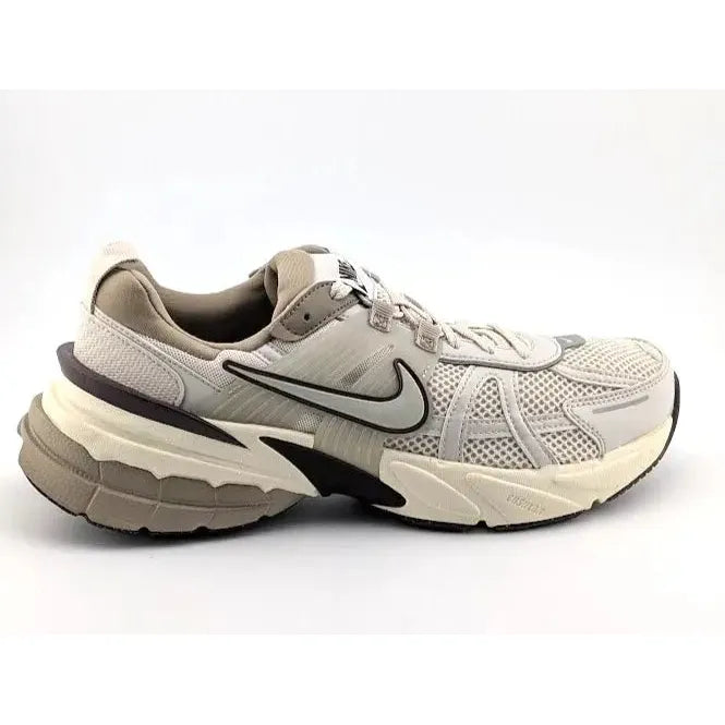 Nike Womens Size 9.5 V2K Run Sneaker Custom Color Ivory /Tan Casual Shoes IB1980 Nike