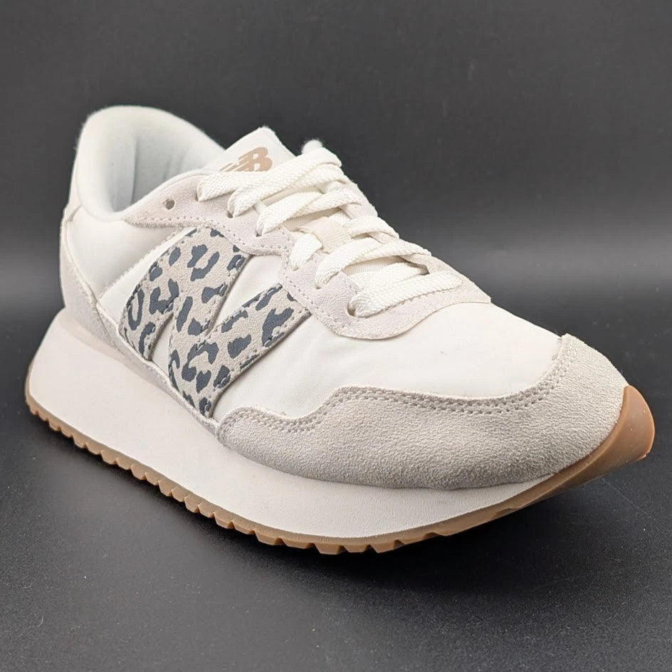 New Balance 237v1 Women's Size 8.5 Sea Salt Blk Gold Athletic Sneakers Shoes SoleComfort.shoes