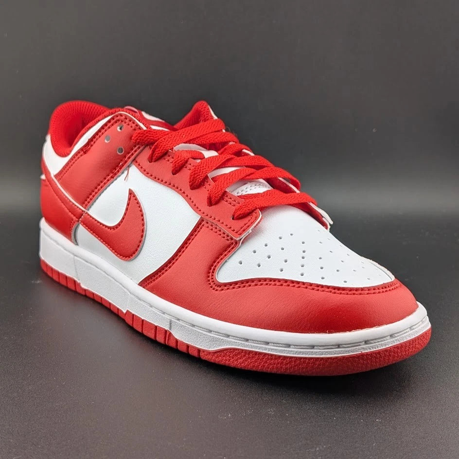 Nike Dunk Low White University Red White | US Men's Size 9.5 / Women's 11 Nike