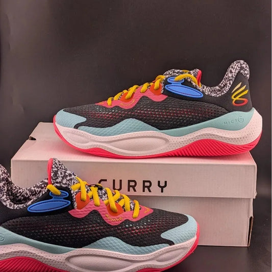 Under Armour Curry Splash 24 Curry Jam Basketball Sneakers Mens SZ. 9 Wos 10.5 SoleComfort.shoes