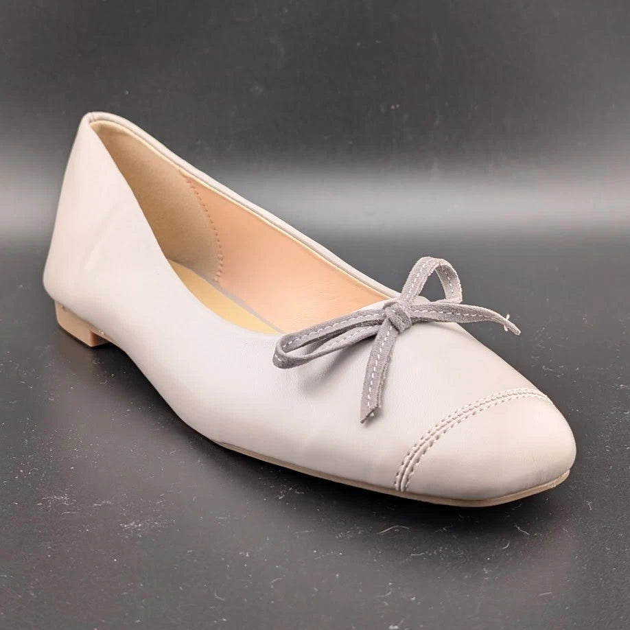 C.Paravano Women Ballet Flats Slip On Grey Sizes EU 40 & 41 (Fits 8.5 -9.5) C.Paravano