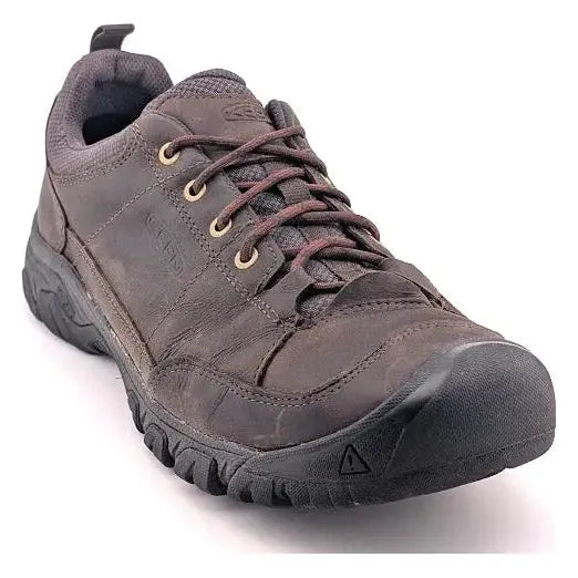 Men's Keen Size 11.5 - Targhee III Oily Leather Oxford Dark Earth/Mulch 1022513 - SoleComfort.shoes