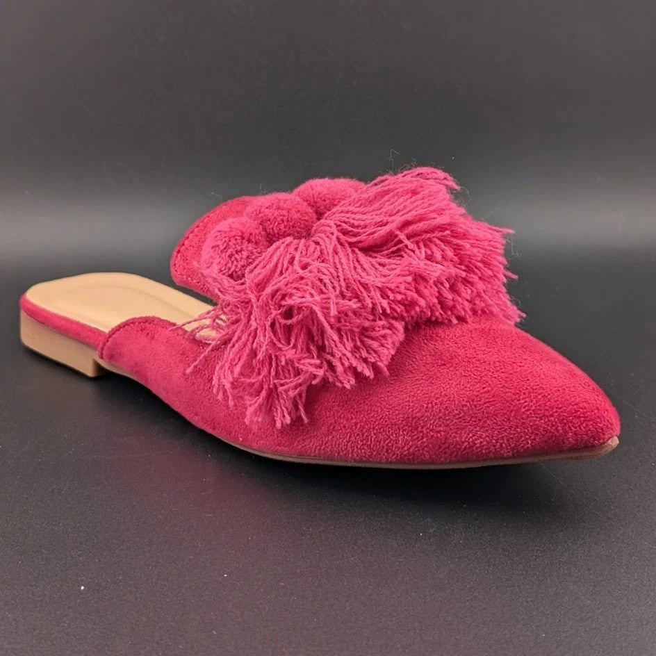 Verdusa Flat Pointed Toe Slip-On Loafer Mules Women’s Shoes Size 6-6.5 (EU 37) SoleComfort.shoes