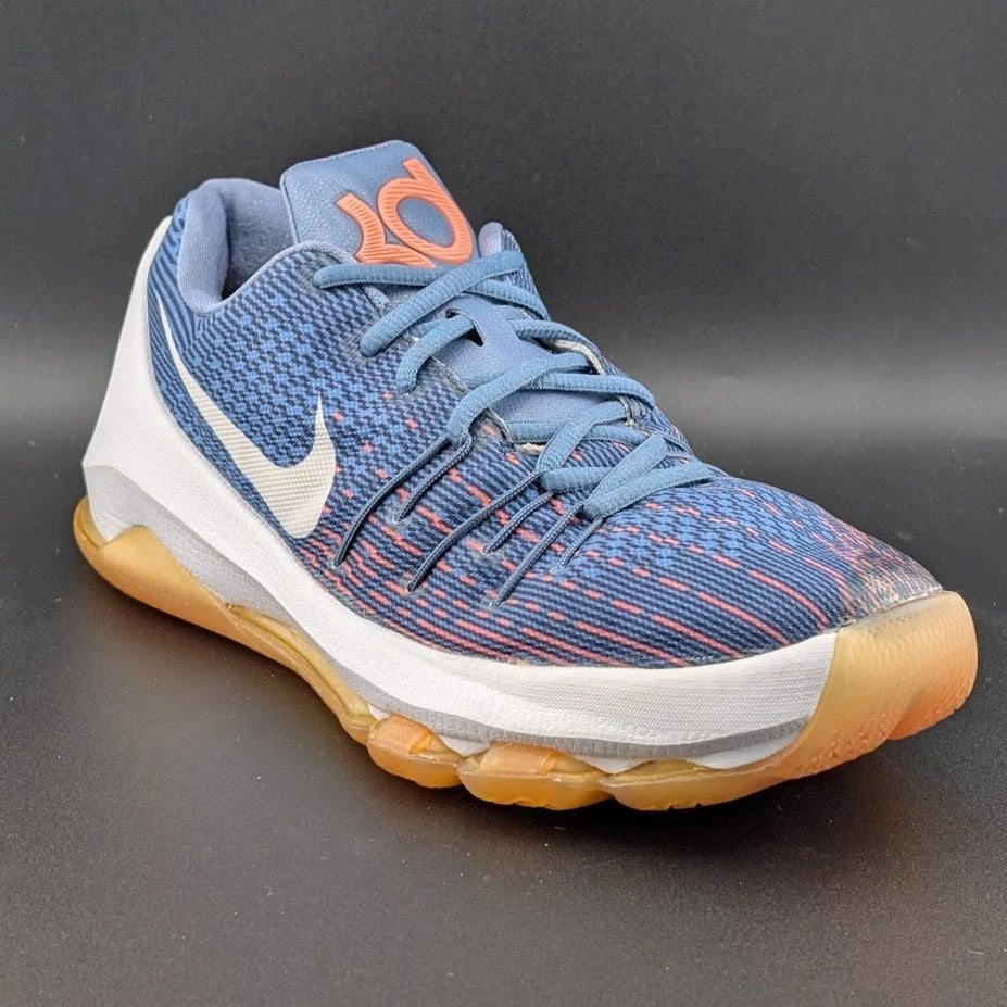 Nike KD 8 Away-Ocean Fog Midnight Navy-Kids Size 6Y 749375-414 Authentic Durant SoleComfort.shoes