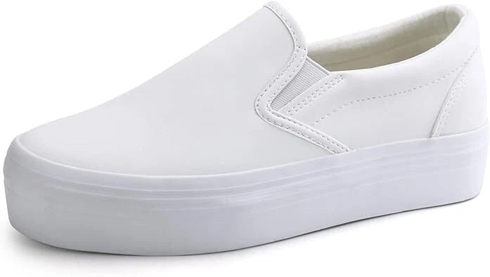 Women Slip-on Platform Loafers Casual Comfortable Loafer Shoes