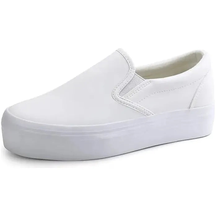 Women Slip-on Platform Loafers Casual Comfortable Loafer Shoes Unbranded