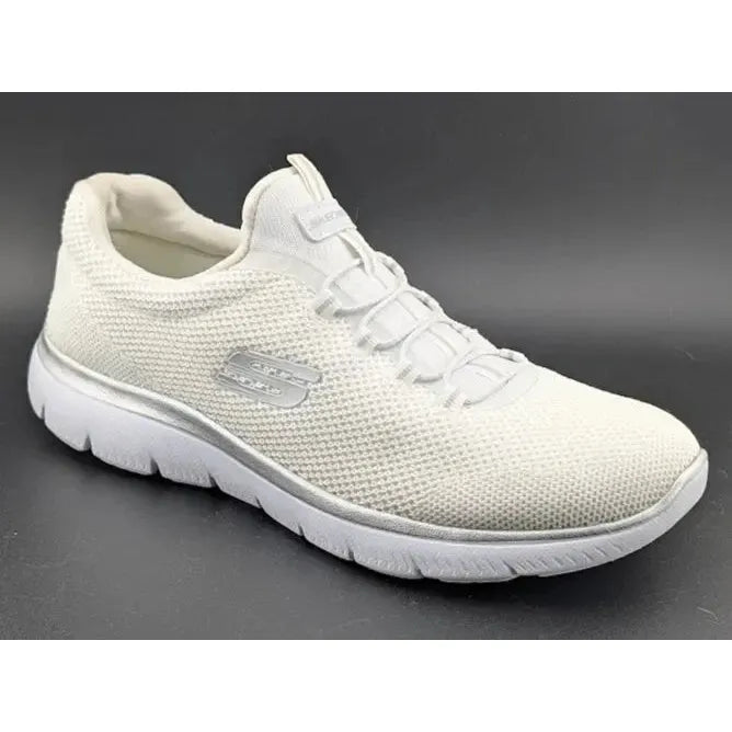 Skechers Womens Size 9 Summits Cool Classic Sneakers White Mesh Shoes 149206 - SoleComfort.shoes