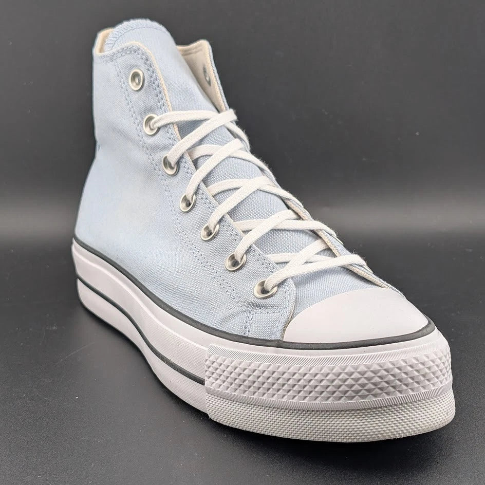 All Star Converse CTAS Lift HI Blue Platform Shoe Sneakers Women's Size 9 or 10 Converse