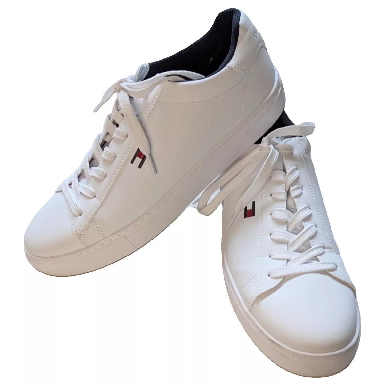 Tommy Hilfiger Men's Brecon Cup Sole Casual Sneakers in White | Size 10M (US)