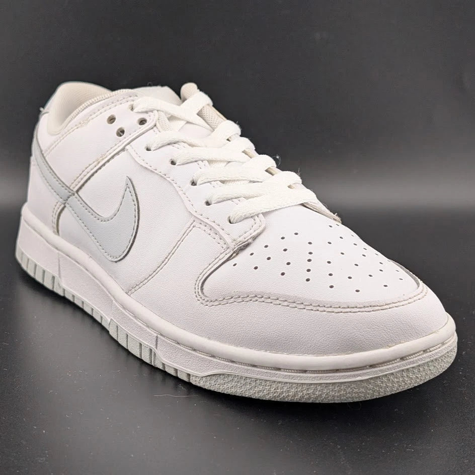 Nike Men's Size 7 / Womans 8.5 Dunk Low Pure Platinum DV0831-101 SoleComfort.shoes