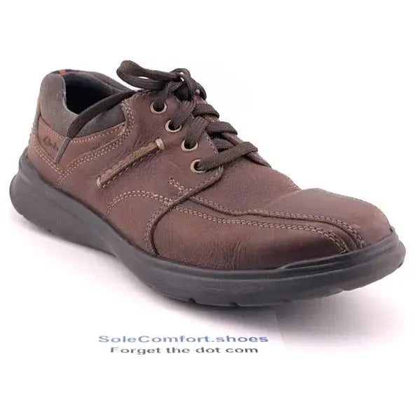Men's Clarks Cotrell Walk Oxford, Tobacco Brown, Size 9.5 M US - SoleComfort.shoes