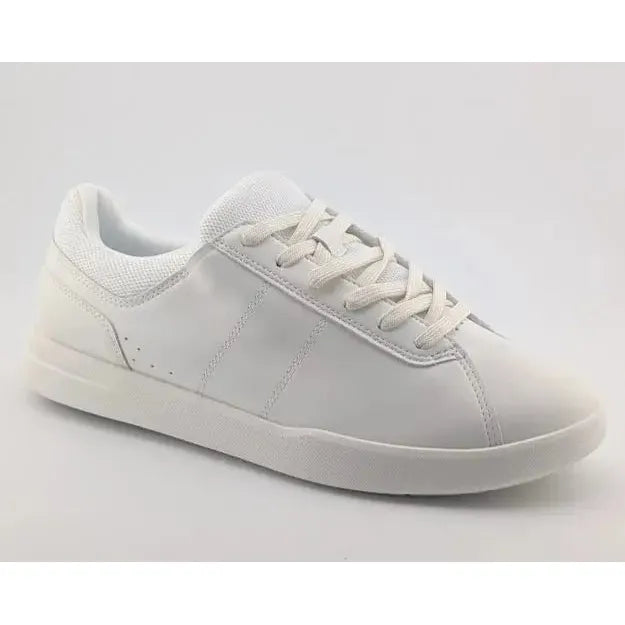 Men's Size 10 Scout Sneakers | Goodfellow & Co White PU Leather Cushy Insole Goodfellow