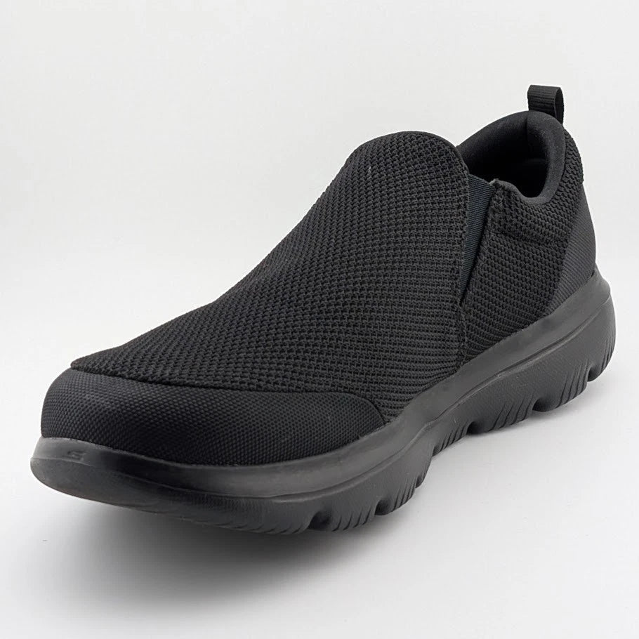 Men's Size 14EW SKECHERS Performance GOWalk Evolution Ultra - Impeccable Black SoleComfort.shoes