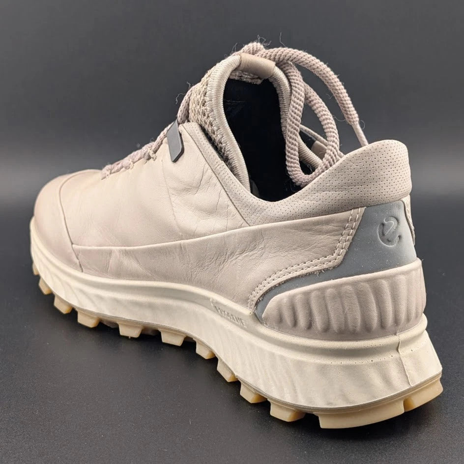 Ecco Exostrike Low Gray/Beige Sporty Comfort Goretex Women's Shoe SZ EU 35/ US 4 SoleComfort.shoes