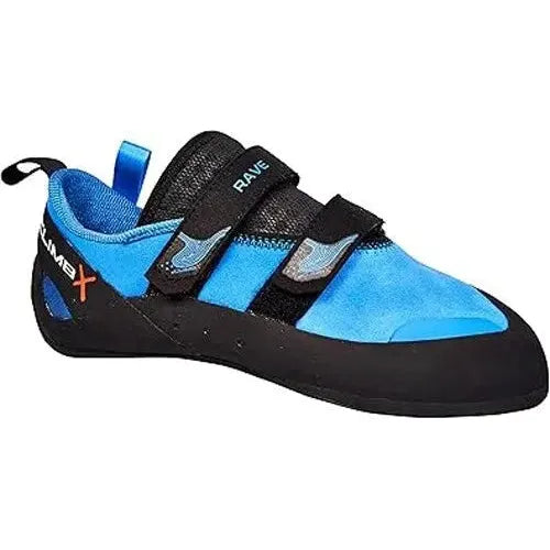 ClimbX Rave Men's Size 6 Strap Blue Climbing Shoes Outdoor Footwear EU Size 38 ClimbX