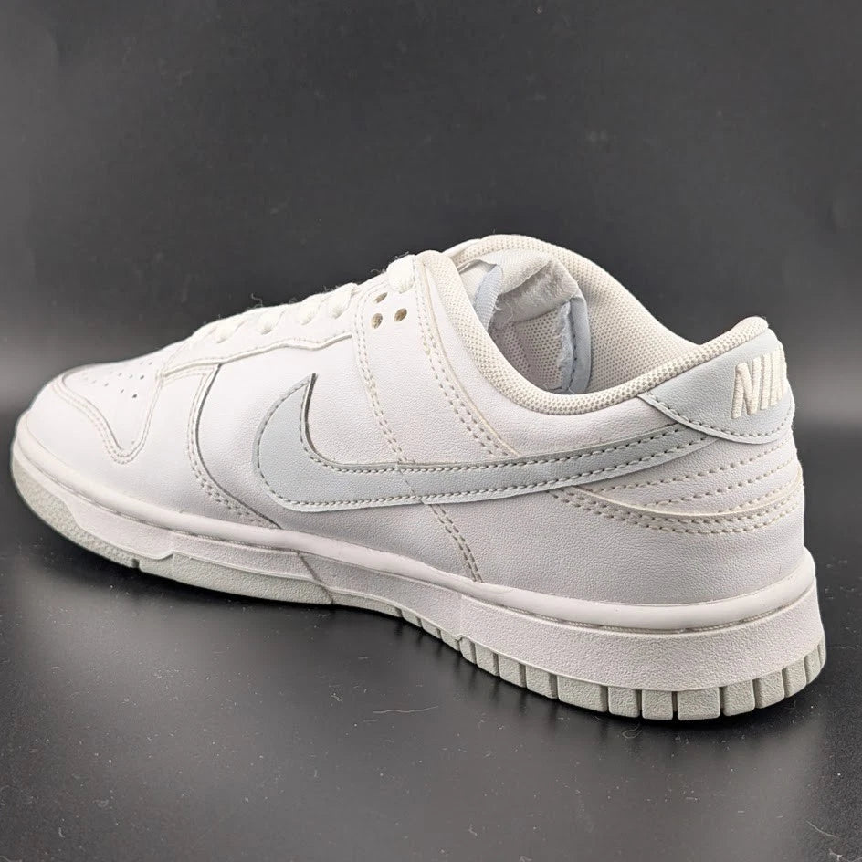 Nike Men's Size 7 / Womans 8.5 Dunk Low Pure Platinum DV0831-101 SoleComfort.shoes