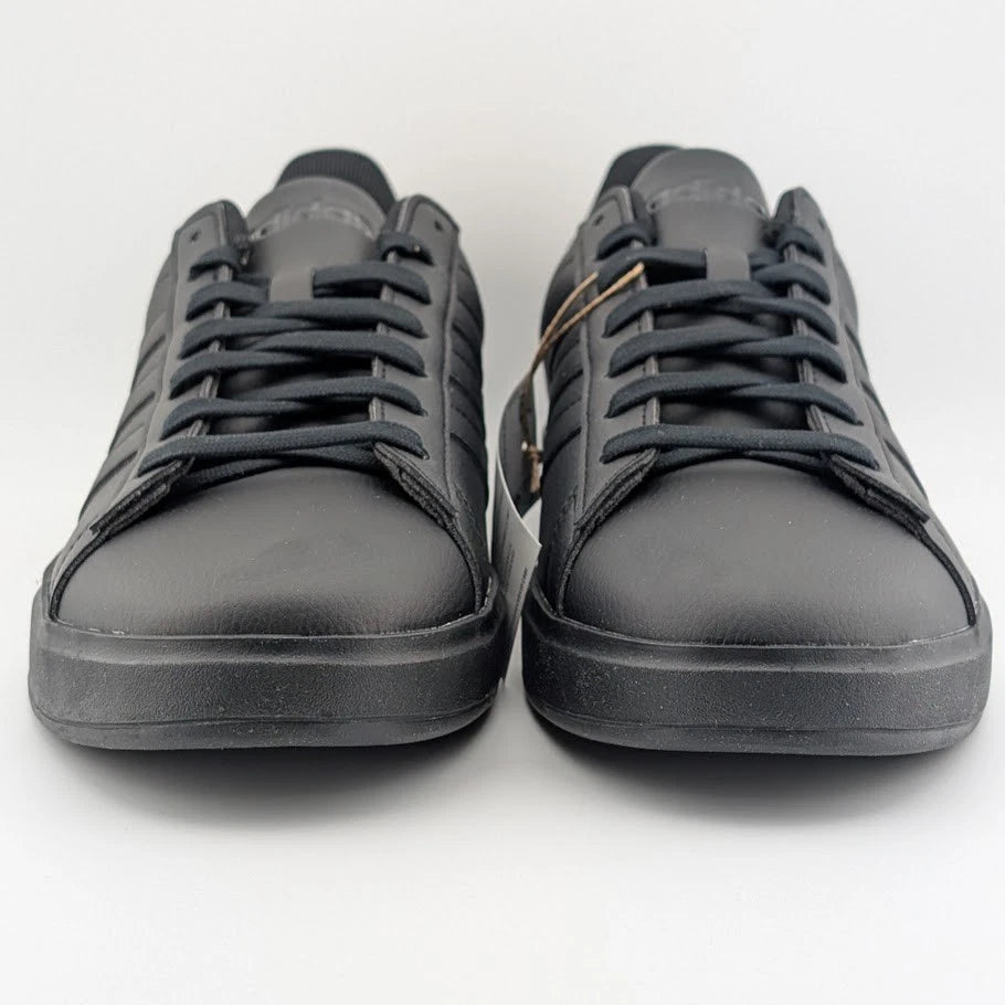 Adidas Men's Grand Court 2.0 Casual Sneakers Black/Black GW9198 Multiple Sizes SoleComfort.shoes