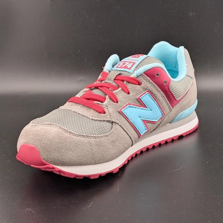 New Balance 574 Classics Big Kids Style : Kl574ALG Womens Size 7.5 Kids Size 6 SoleComfort.shoes