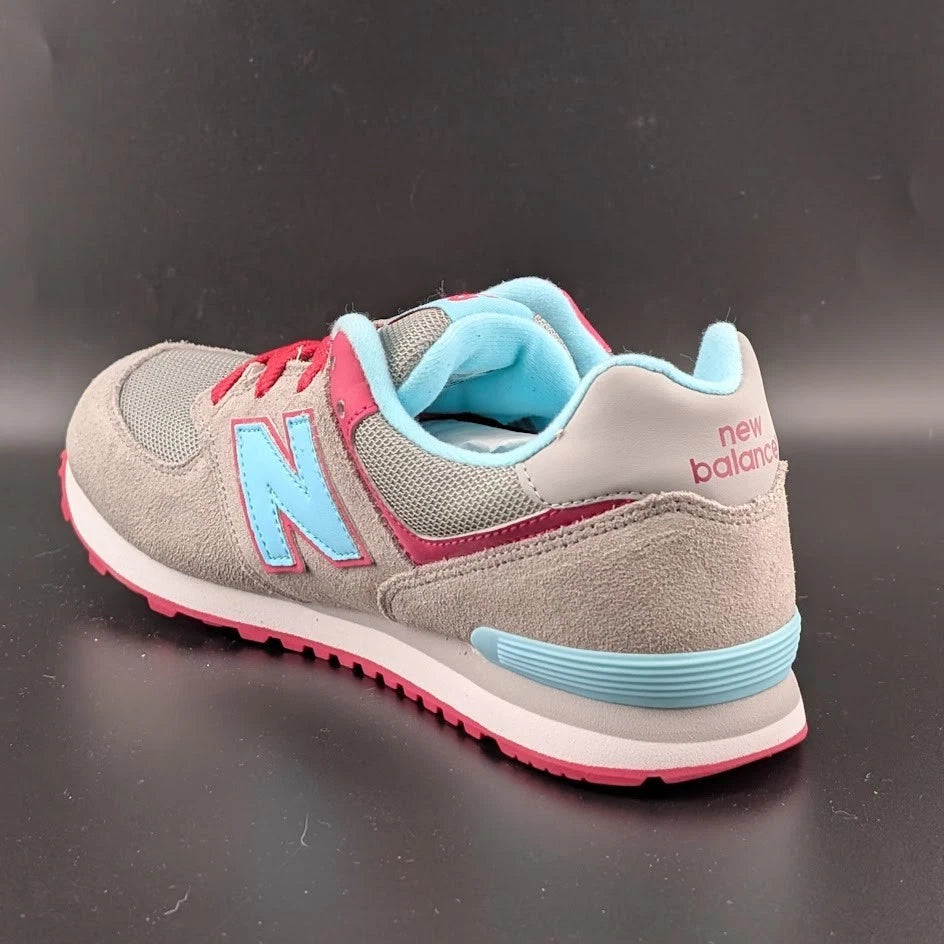 New Balance 574 Classics Big Kids Style : Kl574ALG Womens Size 7.5 Kids Size 6 SoleComfort.shoes