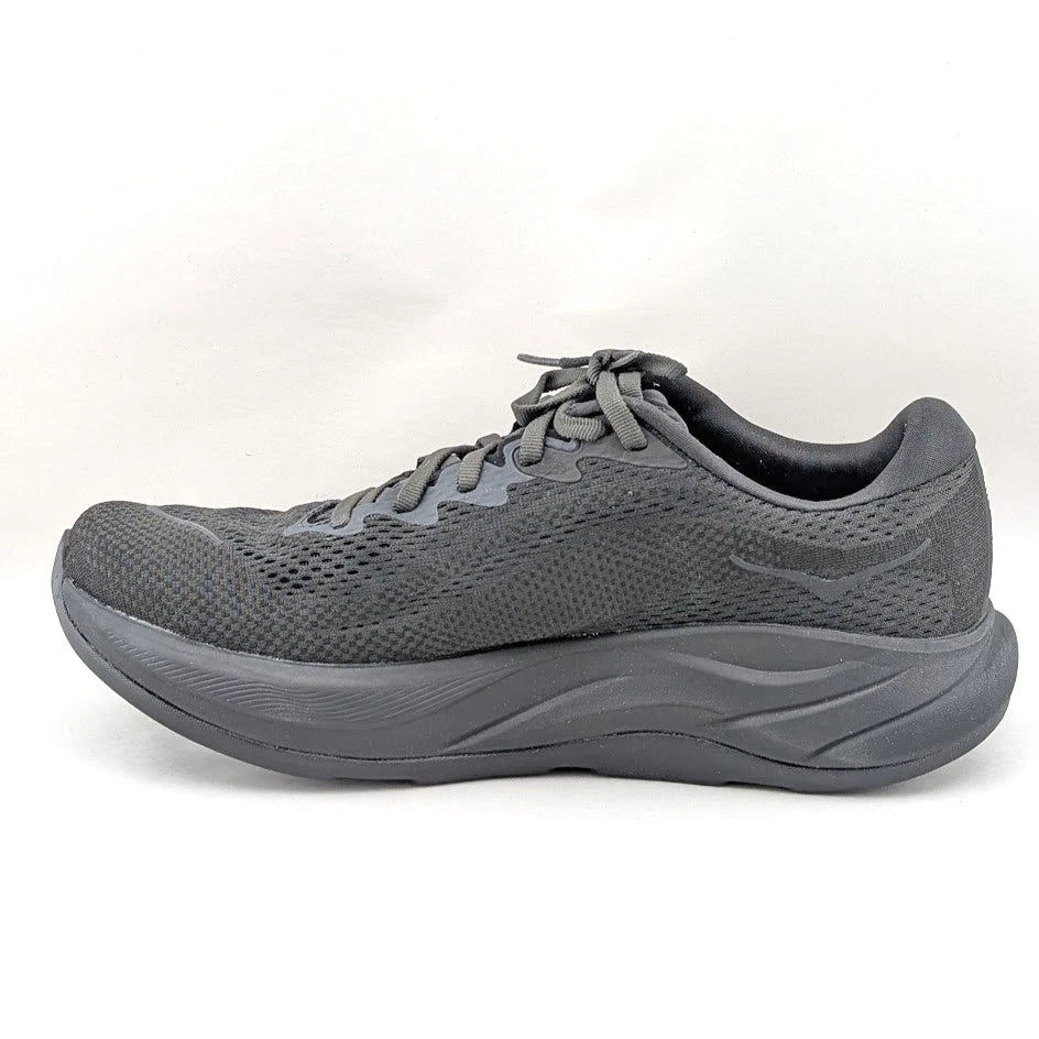 Hoka Rincon 4 Men's Size 9D / Women's Size 10.5W STK 1155130 Black on Black SoleComfort.shoes