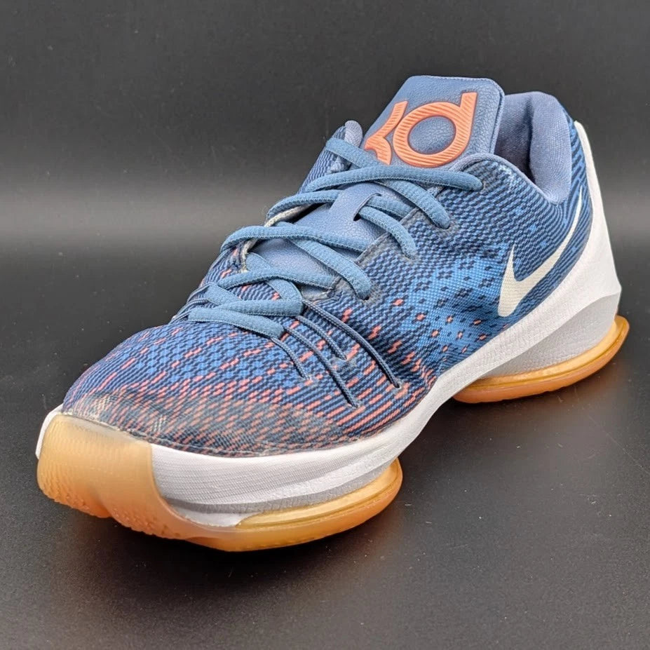 Nike KD 8 Away-Ocean Fog Midnight Navy-Kids Size 6Y 749375-414 Authentic Durant SoleComfort.shoes