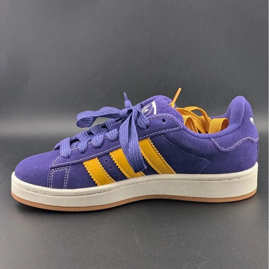 adidas Originals Campus 00s Collegiate Purple Gold JI0286 Kids 6 / Woman's 7.5 SoleComfort.shoes