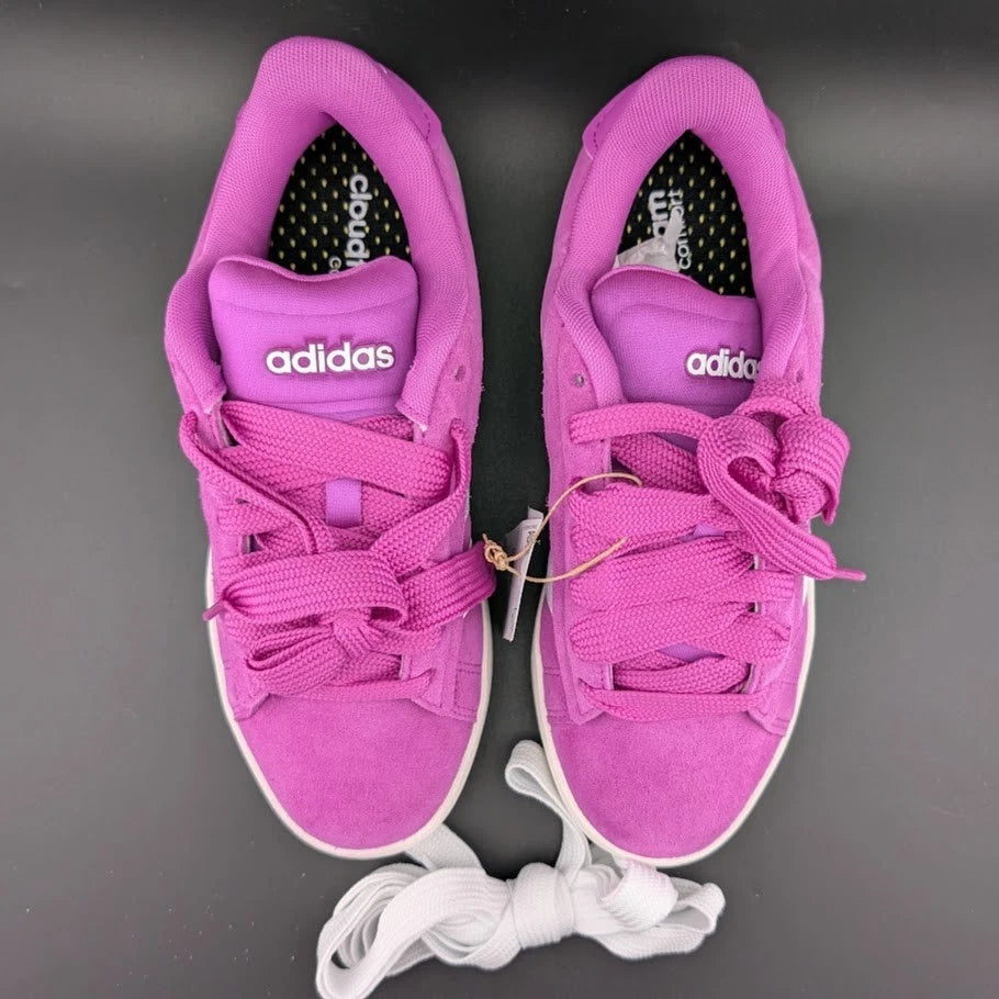 adidas Women's Size 7 Grand Court Alpha 00s Training Sneaker JHG7231 Double Lace SoleComfort.shoes