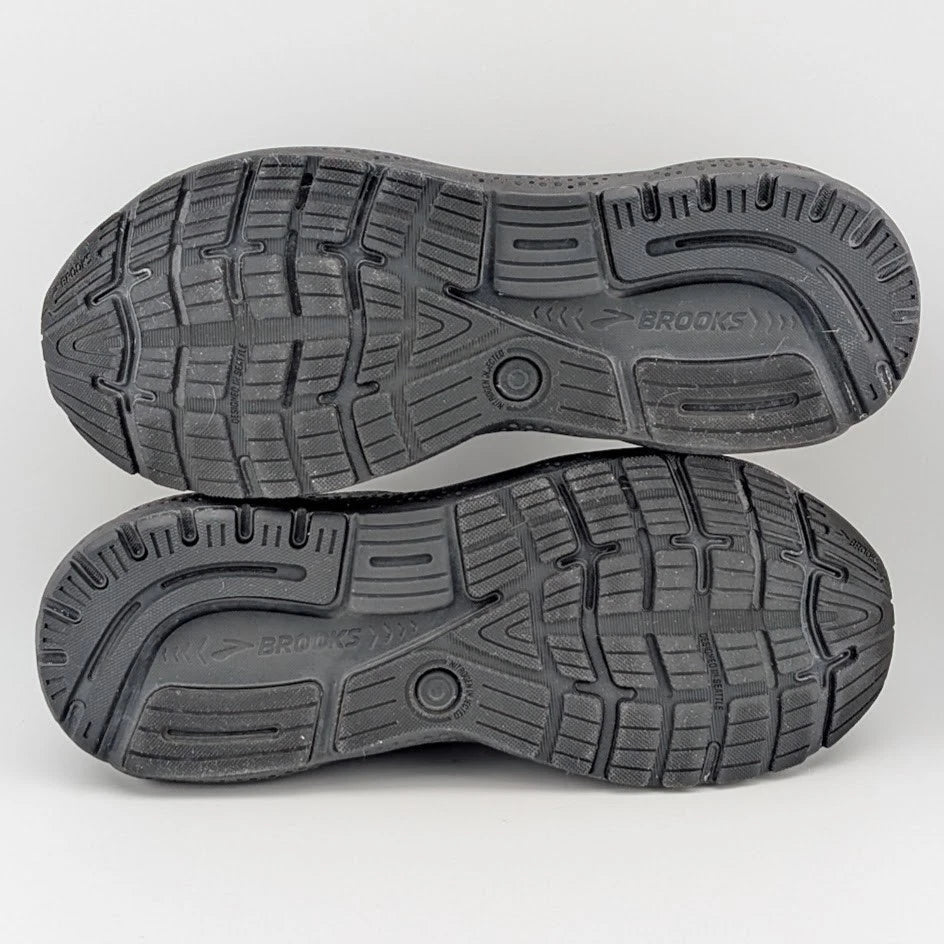 Brooks Women's Ghost 16 Lace Up Athletic Shoes Black Wide Sz 11.5D #1204071D020 SoleComfort.shoes