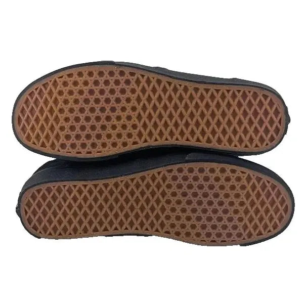 New VANS Men's Size 10 Atwood Canvas Black/ Black Skateboard Sneakers Shoes VANS