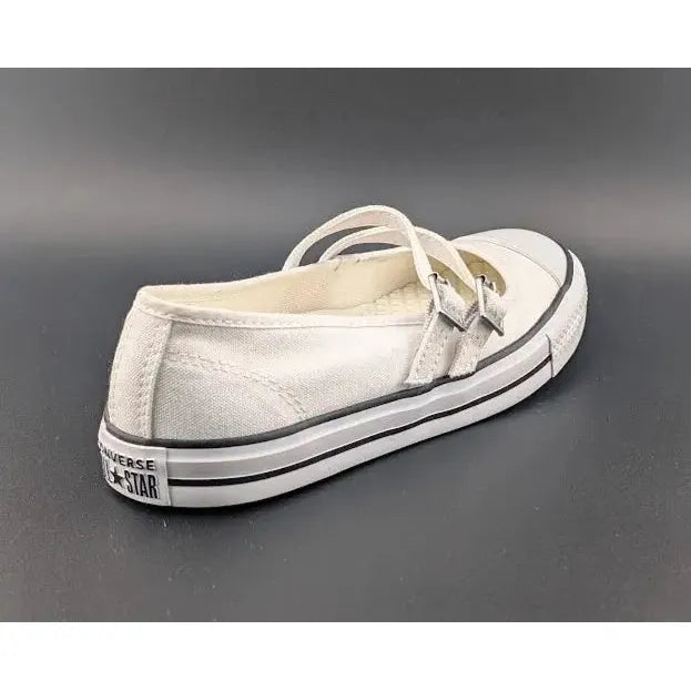 Converse Size 6 All Star Dainty Mary Jane Slip-on Womens CTAS White Canvas - SoleComfort.shoes