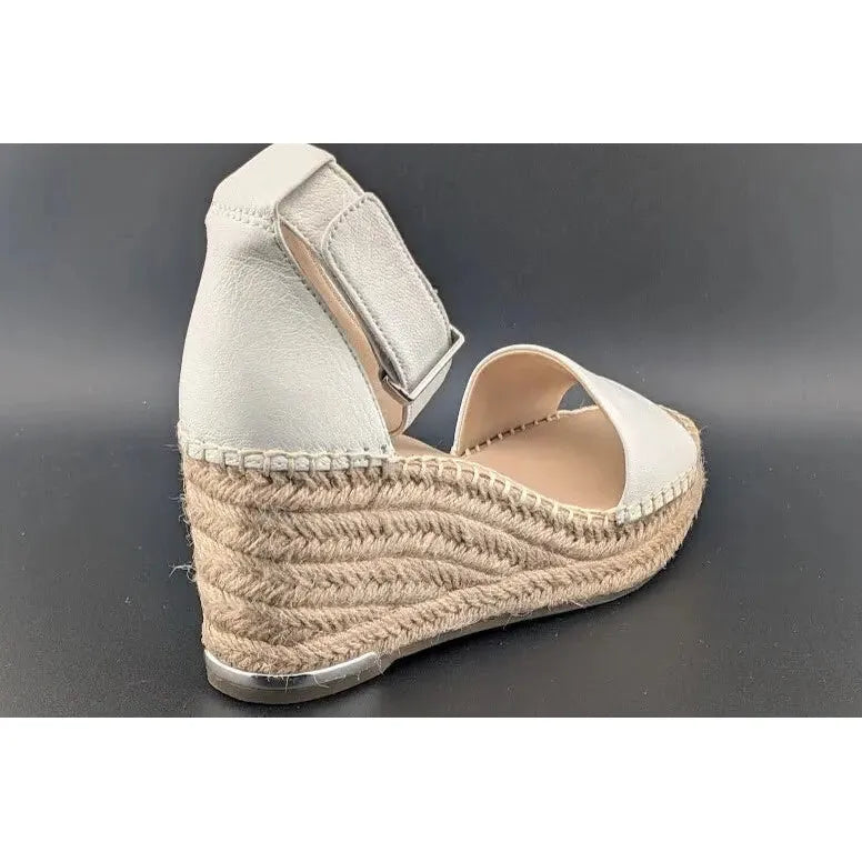 NEW Franco Sarto Women's Size 6M Clemens Espadrille Wedge Sandals SC2524 - SoleComfort.shoes