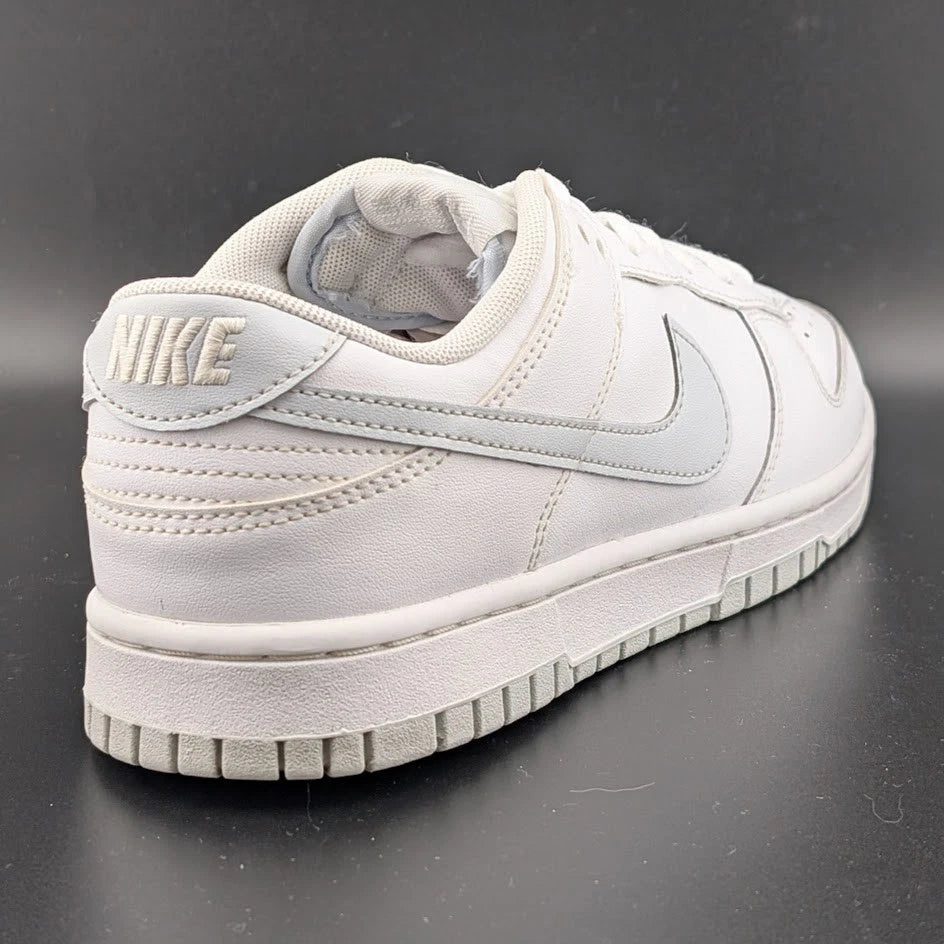 Nike Men's Size 7 / Womans 8.5 Dunk Low Pure Platinum DV0831-101 SoleComfort.shoes