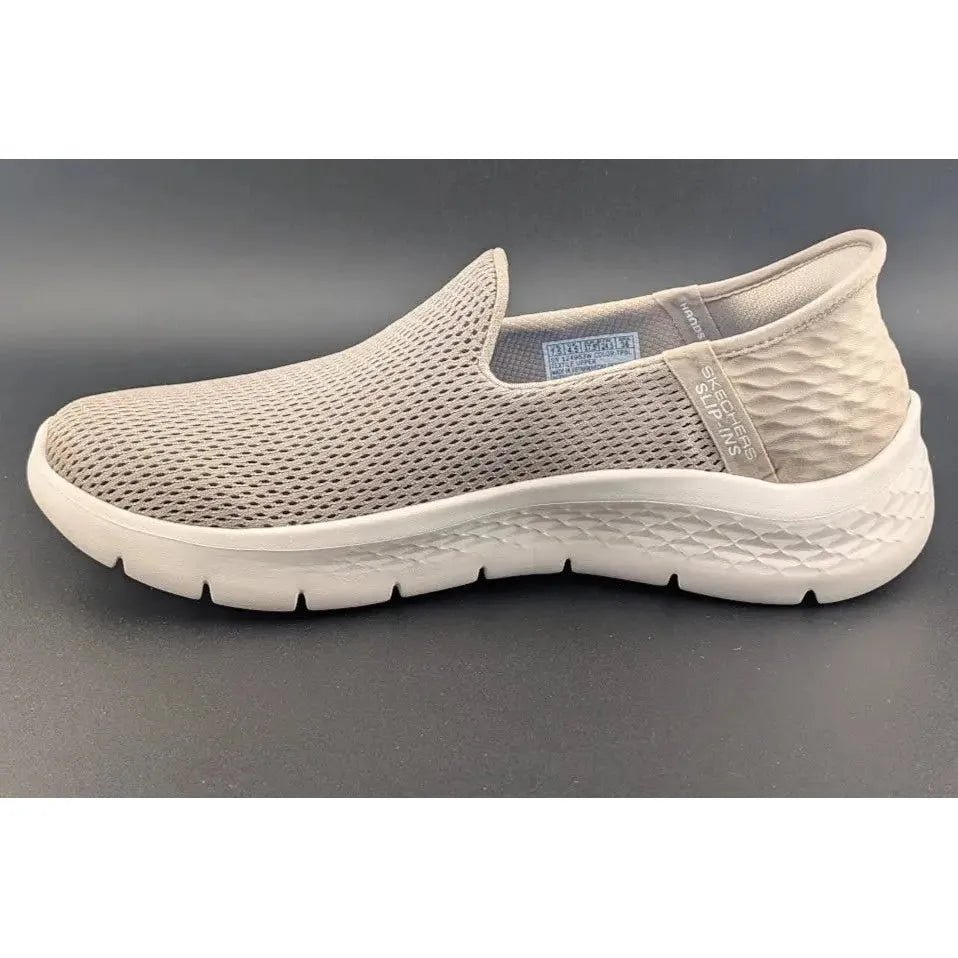 Women's Size 7.5 Skechers Go Walk Flex-Relish Taupe Running Shoes Sneakers SoleComfort.shoes
