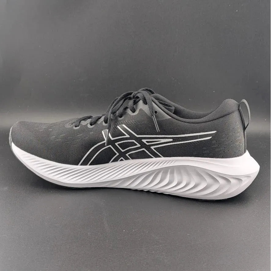 Asics Gel-Excite 10 Black / White Shoes Mens Sz 11 Ortholite Insole 1011B600-003 SoleComfort.shoes