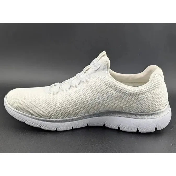 Skechers Womens Size 9 Summits Cool Classic Sneakers White Mesh Shoes 149206 - SoleComfort.shoes