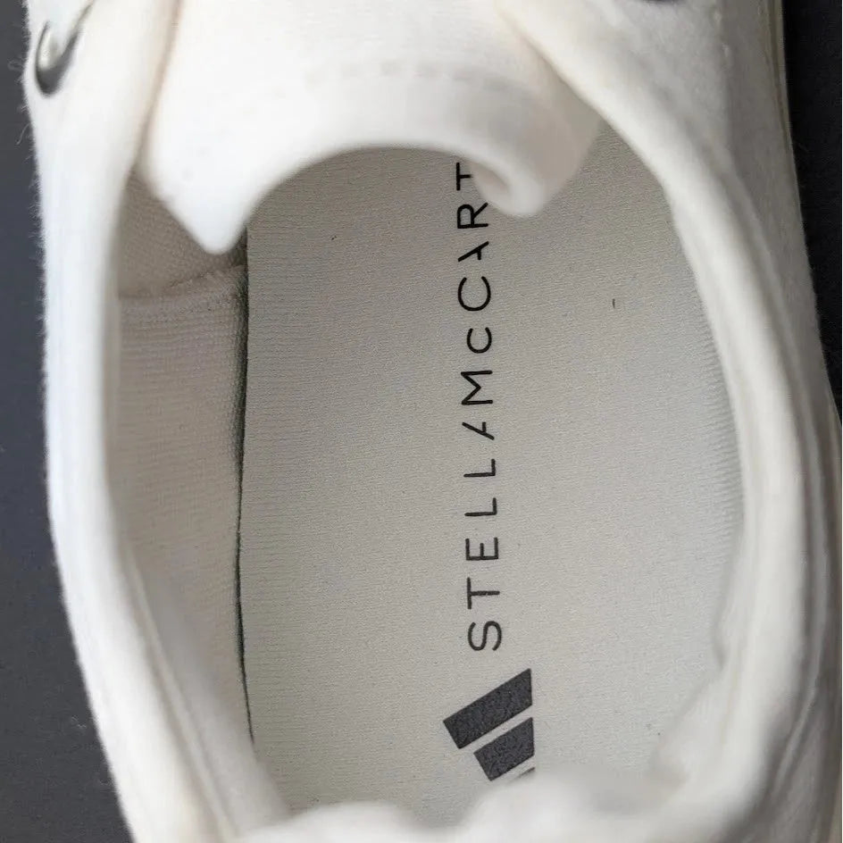 adidas Women's Size 8 Stella McCartney Court Cotton Athletic Shoes (Mens Size 7) adidas