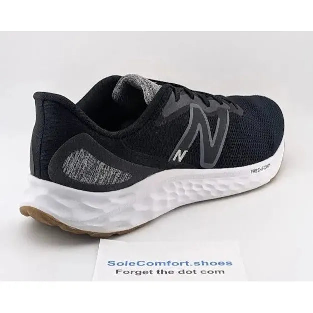 Pre-owned Men's Size 10.5 New Balance Arishi V4 Running Sneakers Black White Walking Shoes - SoleComfort.shoes