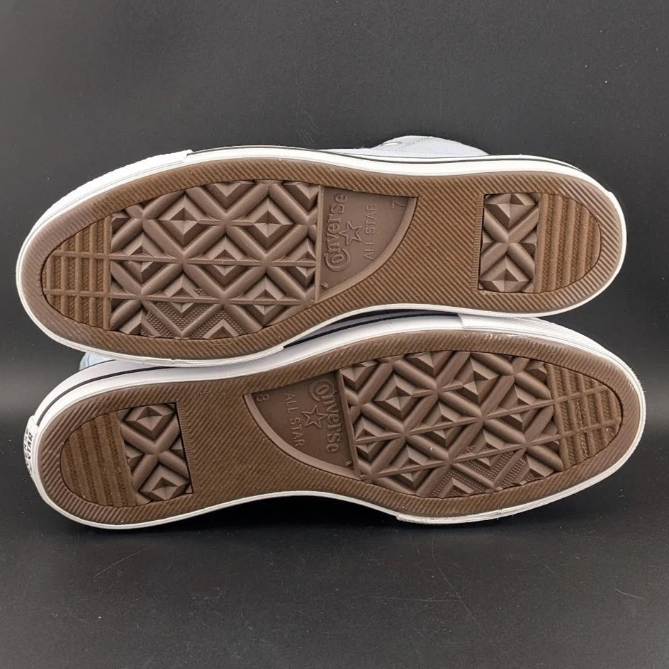 All Star Converse CTAS Lift HI Blue Platform Shoe Sneakers Women's Size 9 or 10 Converse