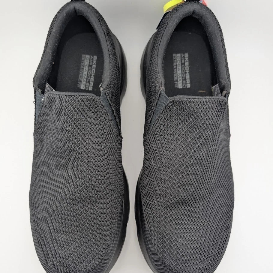 Men's Size 14EW SKECHERS Performance GOWalk Evolution Ultra - Impeccable Black SoleComfort.shoes