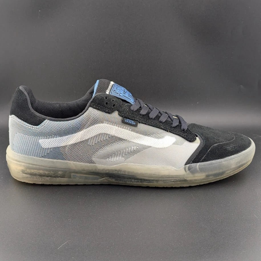 VANS Evdnt Ultimate Waffle Gradient Check Black Skate Shoes Men's Size 13 SoleComfort.shoes