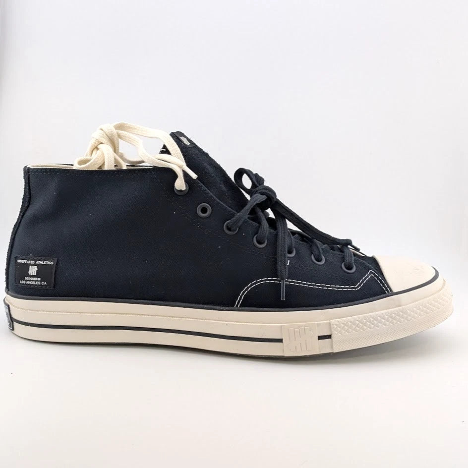 Converse Chuck Undefeated 1970's Mid Men's Size 16 Black/Natural A00673C SoleComfort.shoes