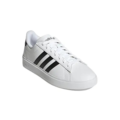 Men's adidas Grand Court 2.0 White Black Men’s Size 9.5M NIB GW9214 adidas