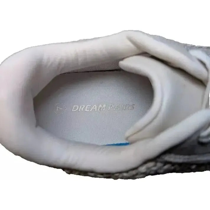 DREAMPAIRS Platform Sneakers Woman's Size 7M Lace Up Creme Cushioned Shoes Dream Pairs