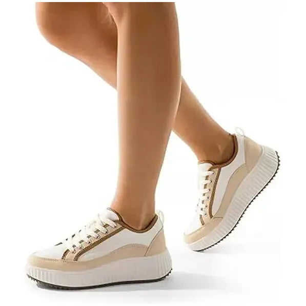 Women's Size 7 Fashion Sneakers Comfortable Casual Shoes Platform Athletic Shoes Dream Pairs