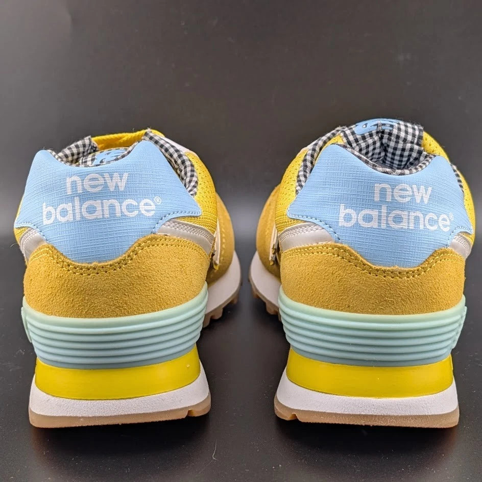 New Balance Women's Size 7.5B 574 Picnic Pack Yellow Shoes Sneakers WL574SPF SoleComfort.shoes