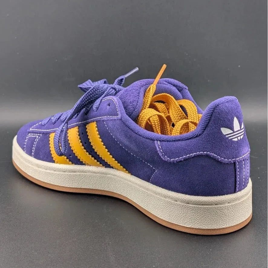 adidas Originals Campus 00s Collegiate Purple Gold JI0286 Kids 6 / Woman's 7.5 SoleComfort.shoes