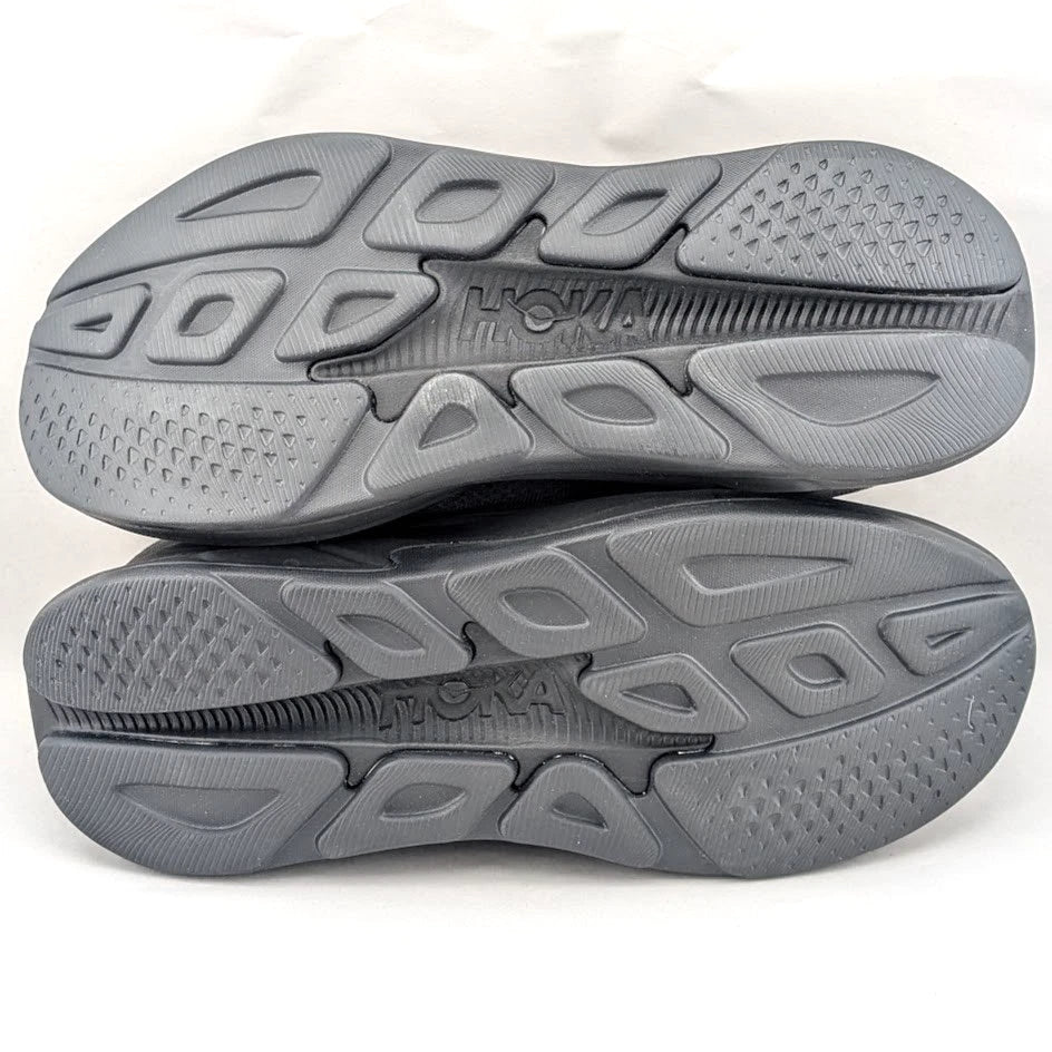 Hoka Rincon 4 Men's Size 9D / Women's Size 10.5W STK 1155130 Black on Black SoleComfort.shoes