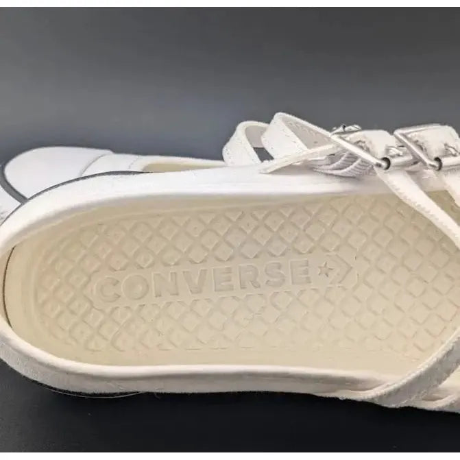 Converse Size 6 All Star Dainty Mary Jane Slip-on Womens CTAS White Canvas - SoleComfort.shoes