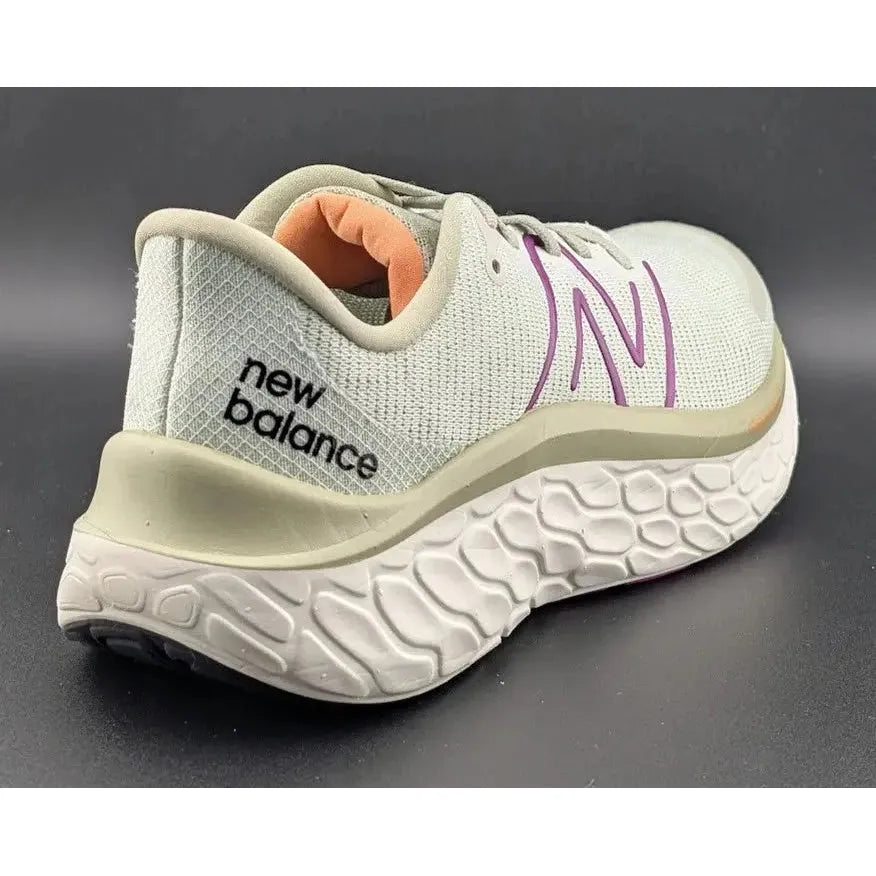 New Balance Womens 9W Foam Kaiha Road Mint/Plum/Mango Running Sneakers SoleComfort.shoes