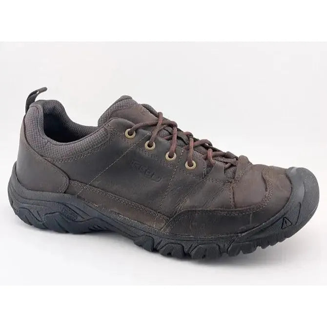 Men's Keen Size 11.5 - Targhee III Oily Leather Oxford Dark Earth/Mulch 1022513 - SoleComfort.shoes
